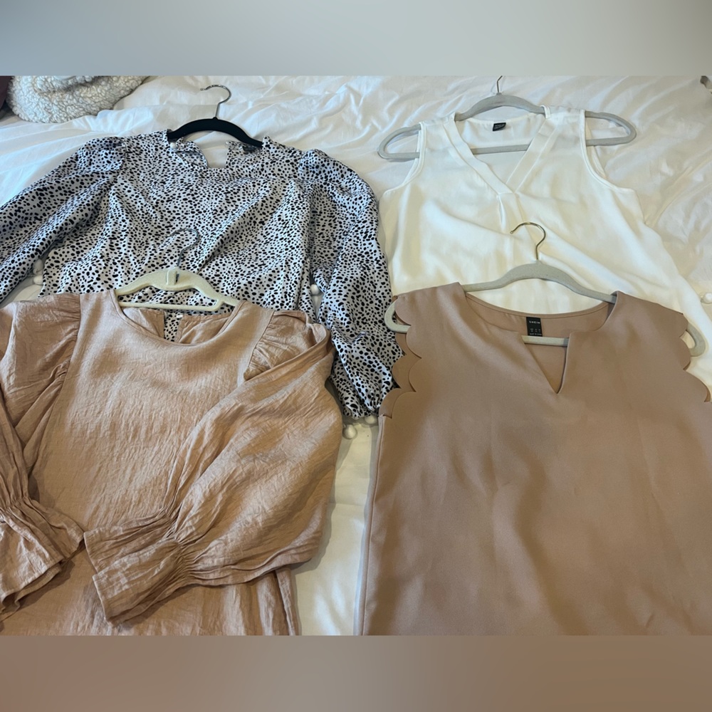 Four SHEIN tops for work
